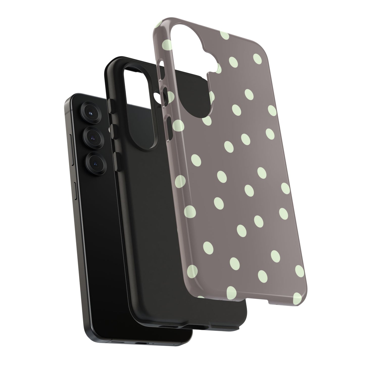 Yellow Polka Phone Case
