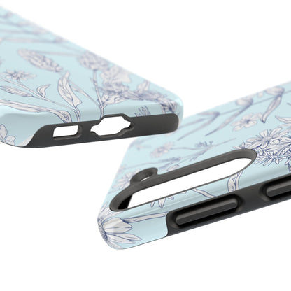 Blue Floral Phone Case