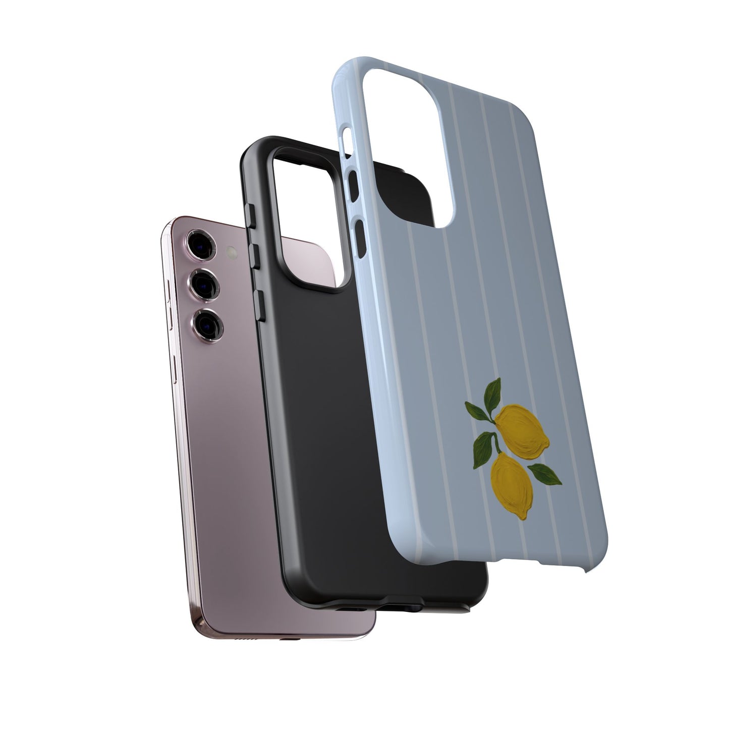 Lemon Blue Phone Cases