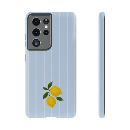 Lemon Blue Phone Cases