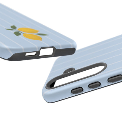 Lemon Blue Phone Cases