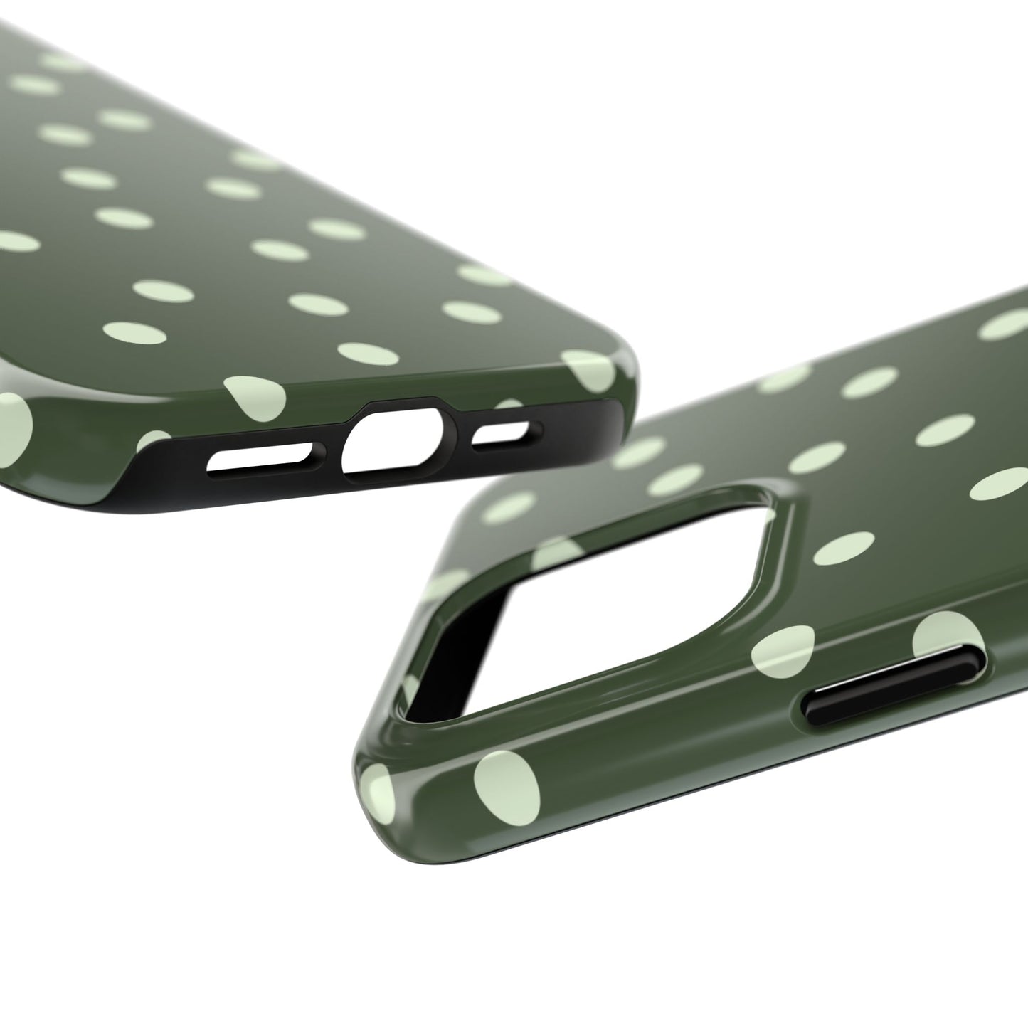 Olive Polka Phone Case