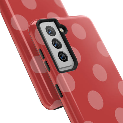 Red Polka Phone Case