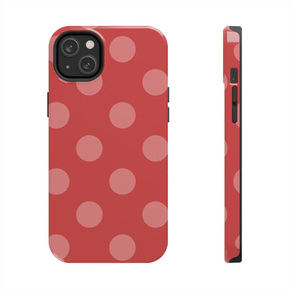 Red Polka Phone Case