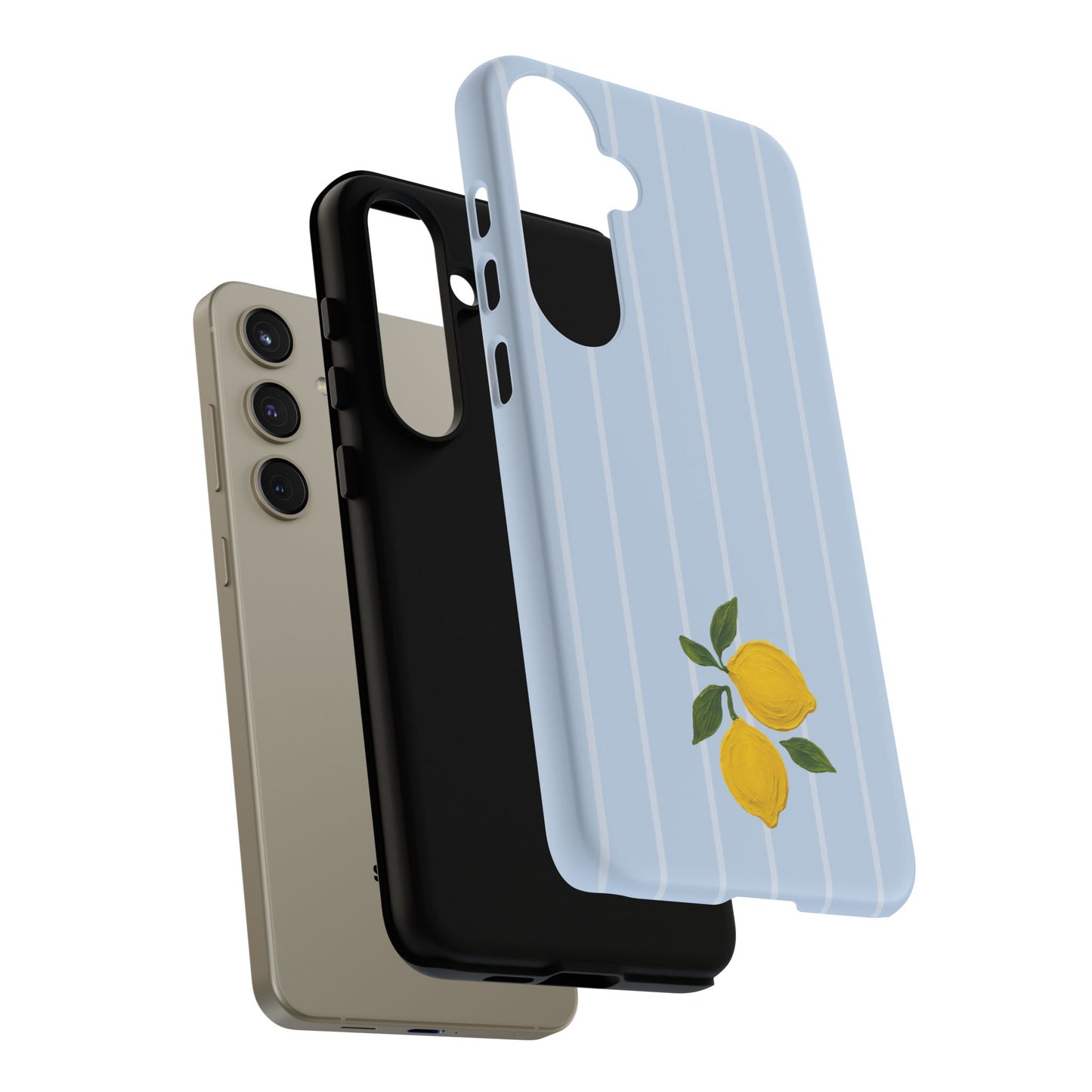 Lemon Blue Phone Cases