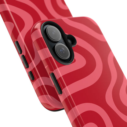 Red Wave  Phone Cases