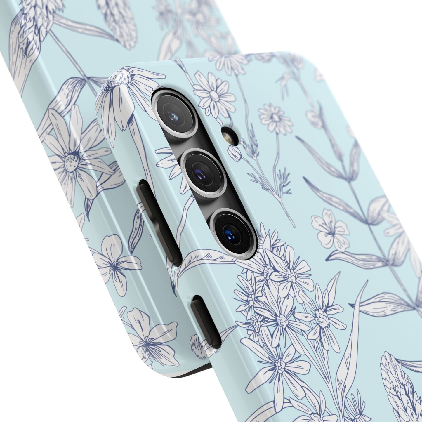 Blue Floral Phone Case