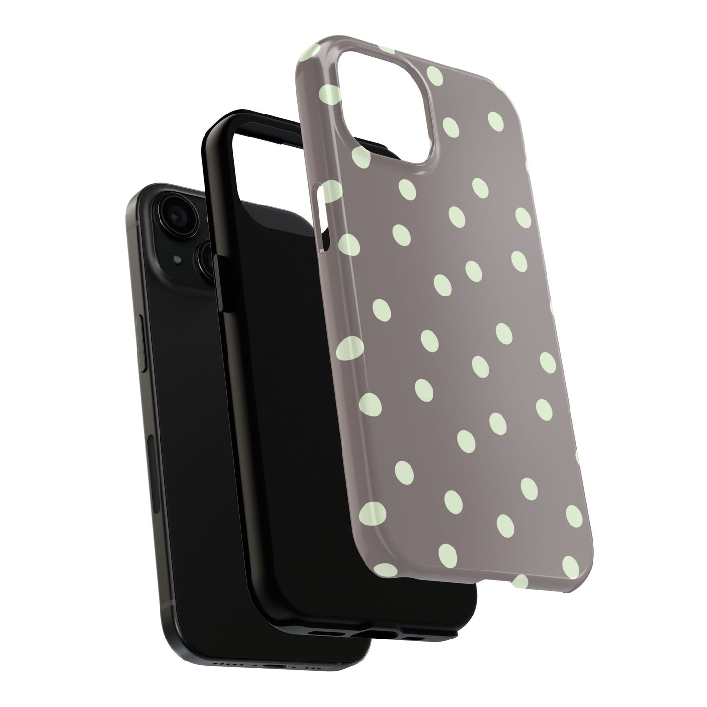 Yellow Polka Phone Case