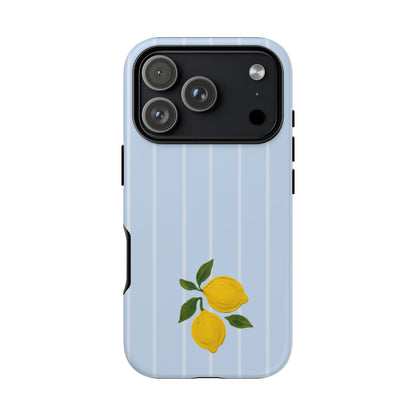 Lemon Blue Phone Cases