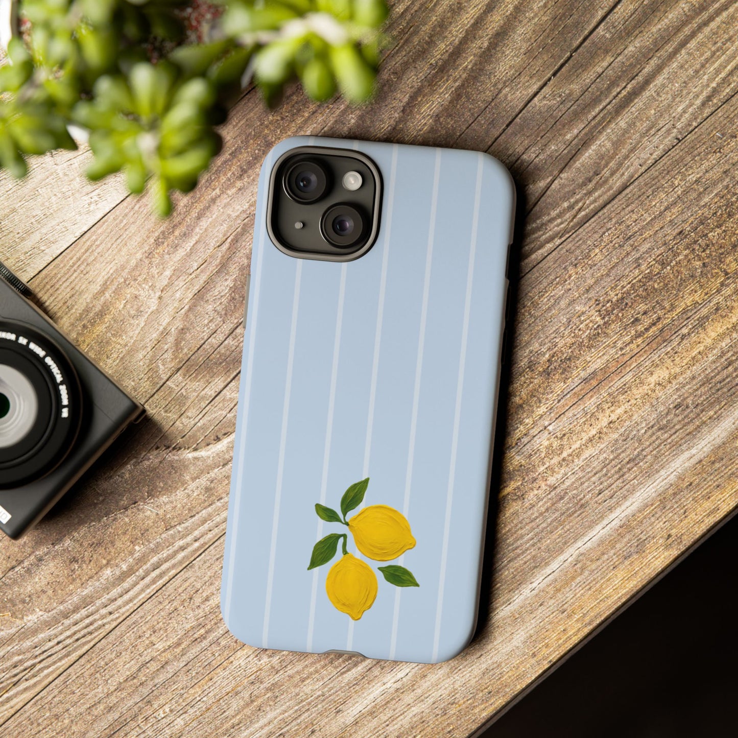 Lemon Blue Phone Cases