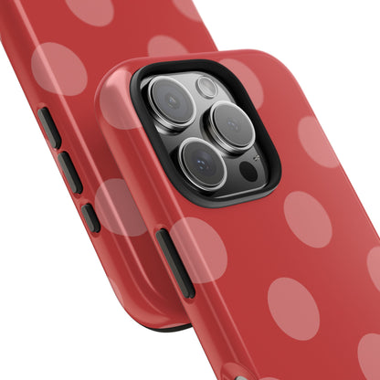 Red Polka Phone Case