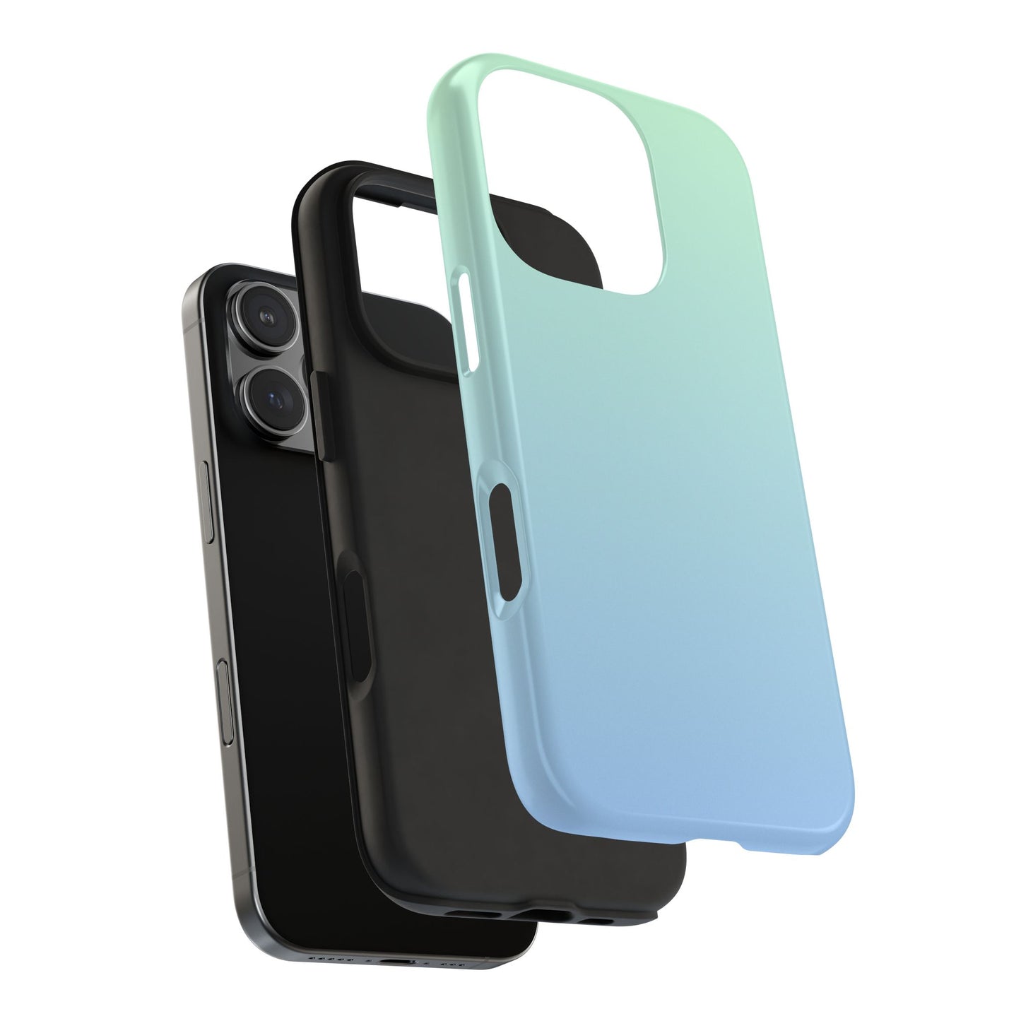 Blue Ombrè Phone Cases