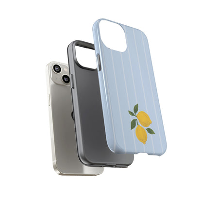 Lemon Blue Phone Cases