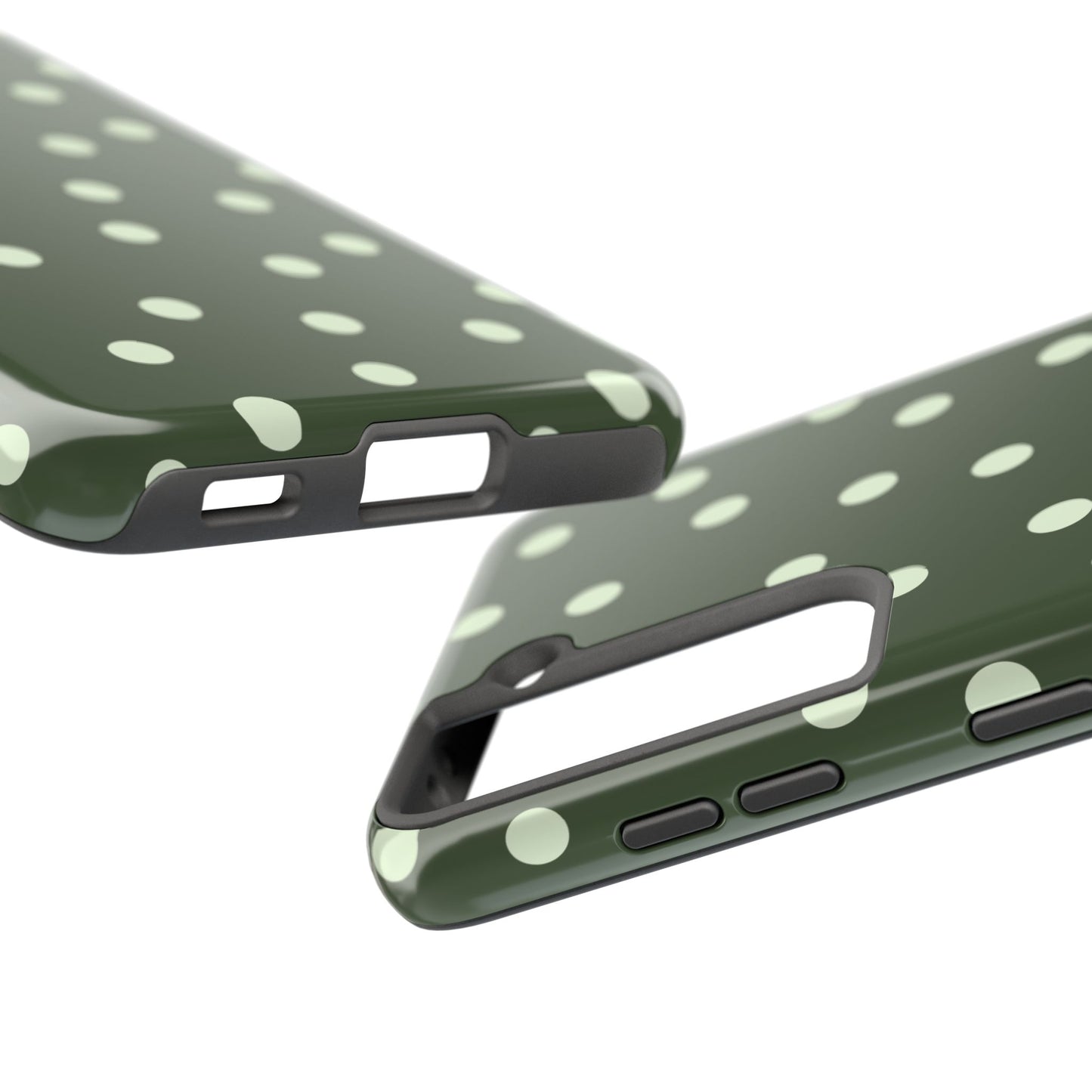 Olive Polka Phone Case