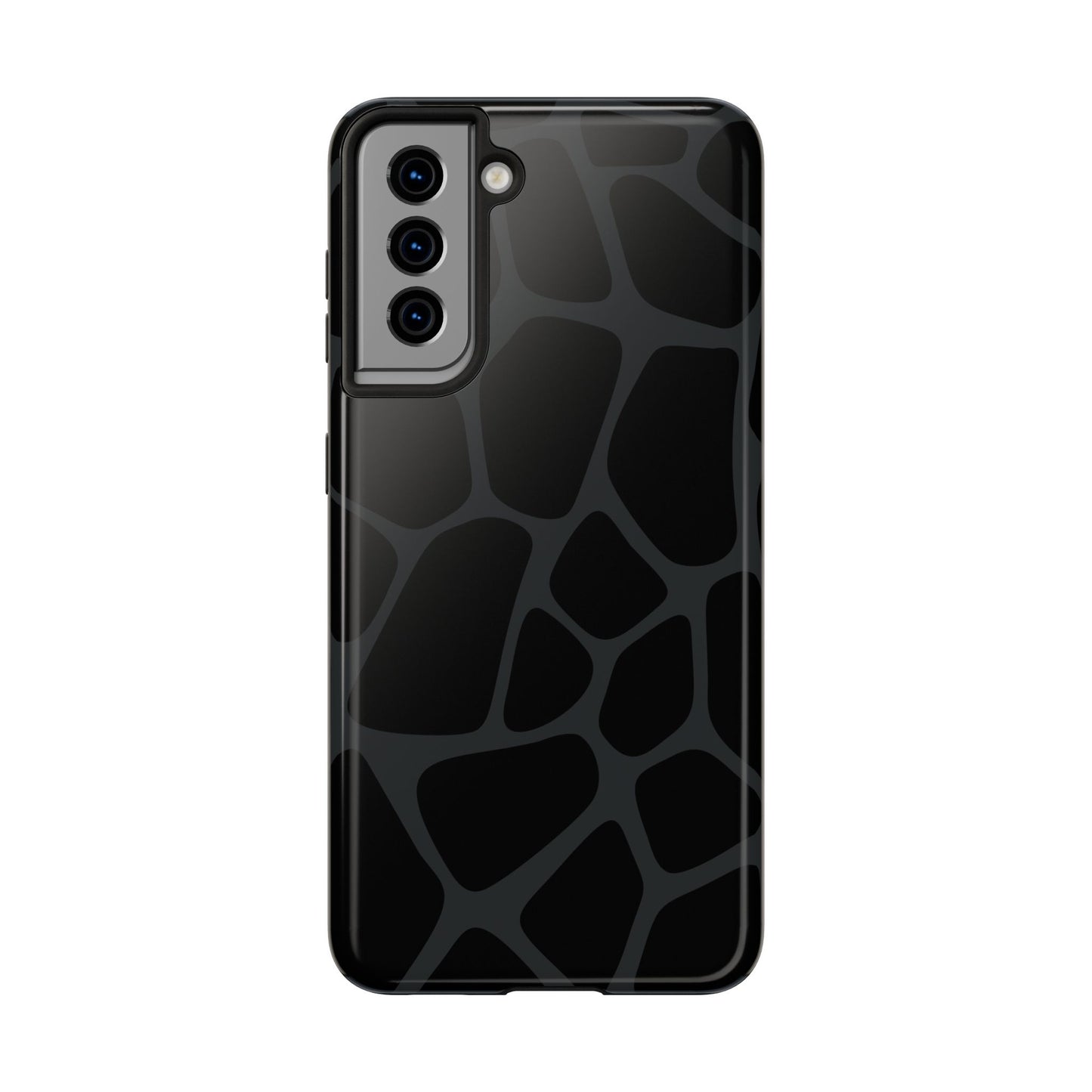 Black Giraffe Print Phone Case