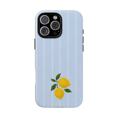 Lemon Blue Phone Cases