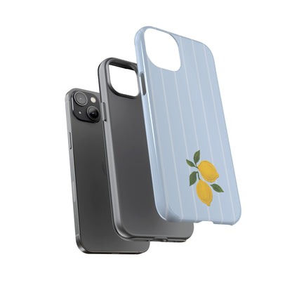 Lemon Blue Phone Cases
