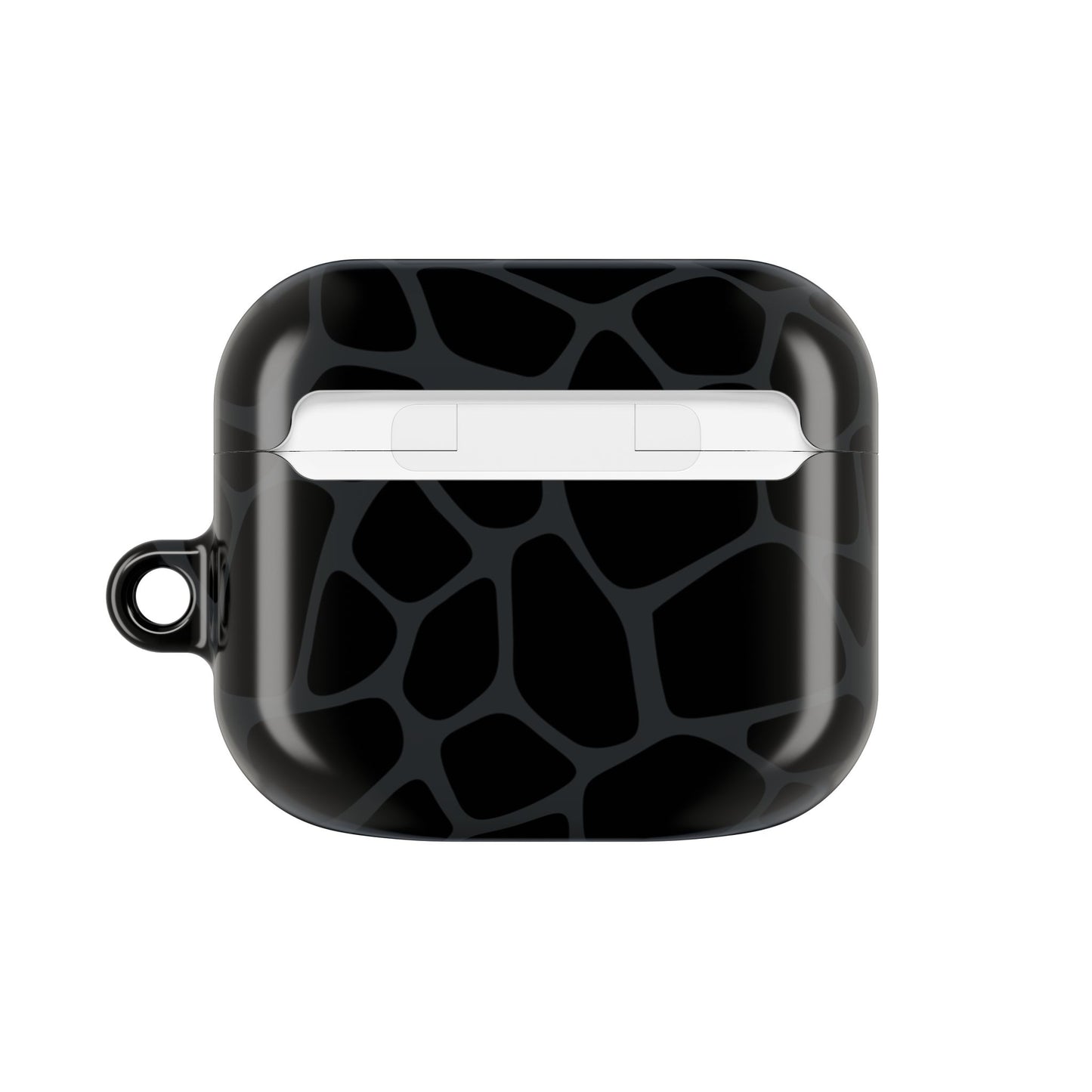 Black Giraffe Print AirPod Cases