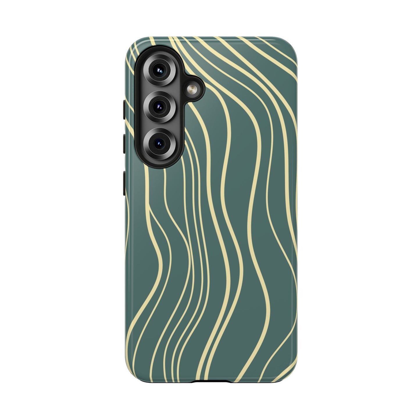 Yellow Lines Phone Cases