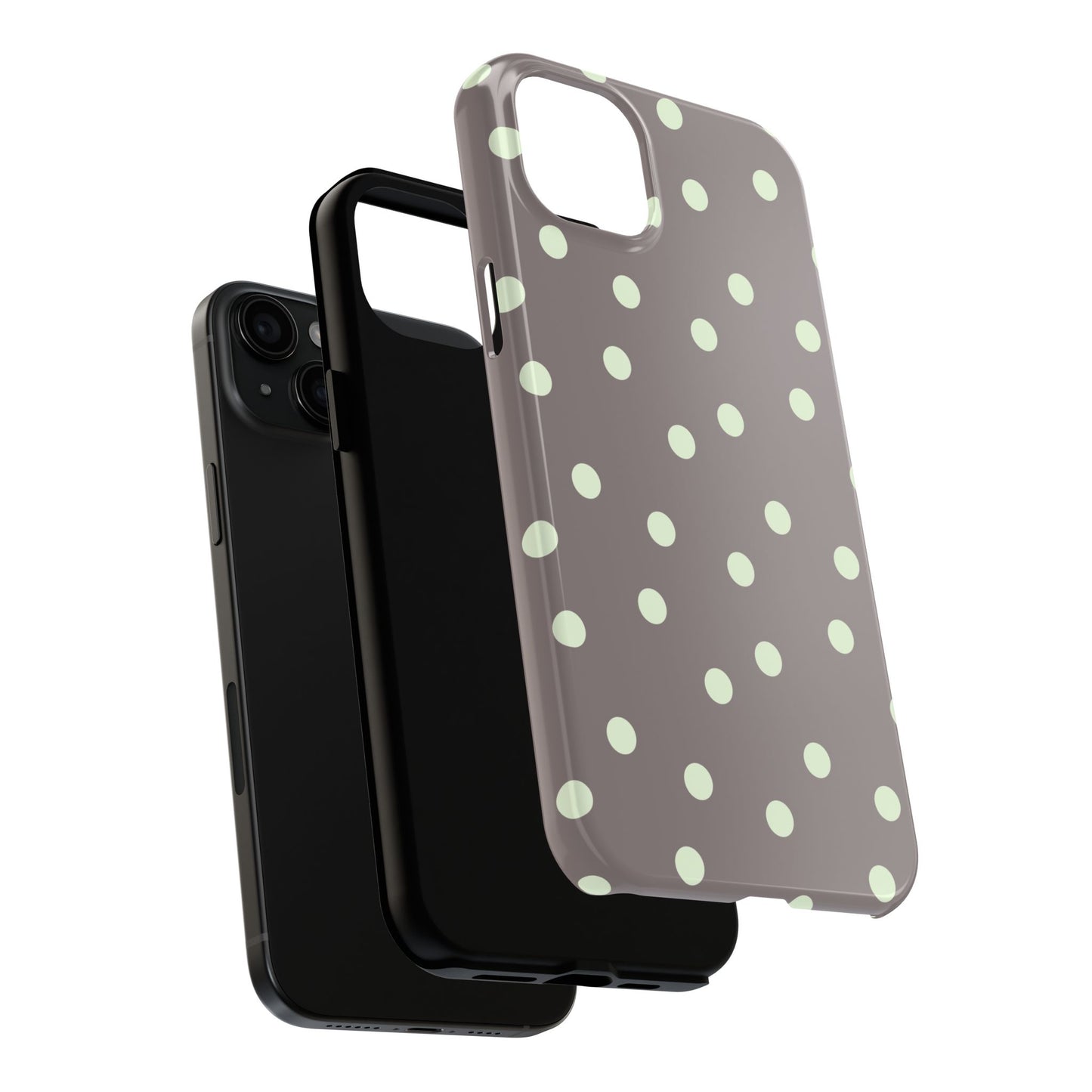 Yellow Polka Phone Case