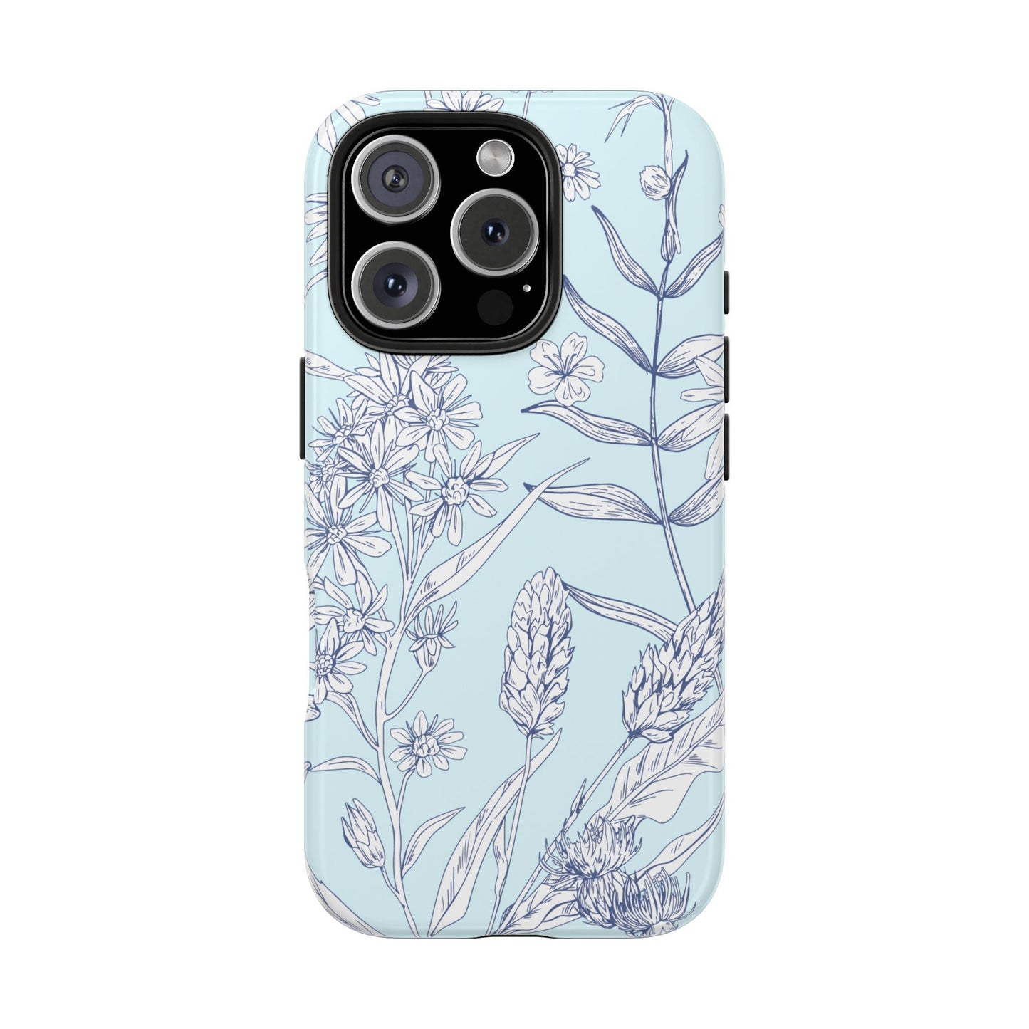 Blue Floral Phone Case