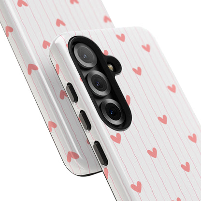 Heart Lines Phone Case