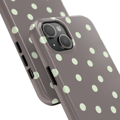 Yellow Polka Phone Case