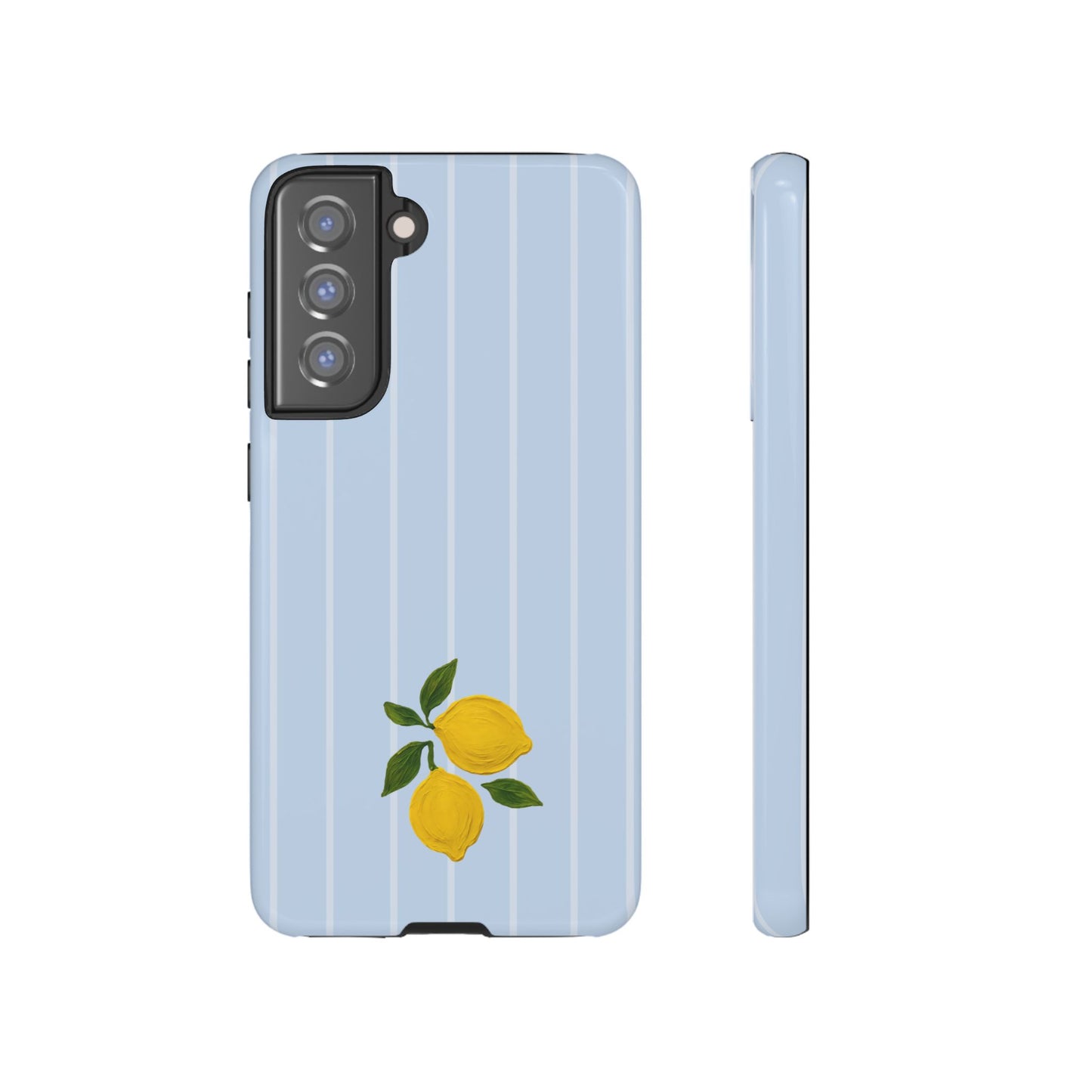 Lemon Blue Phone Cases