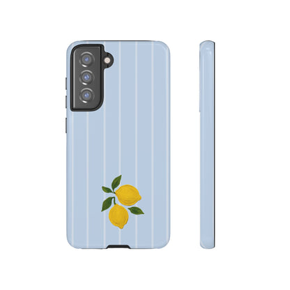 Lemon Blue Phone Cases