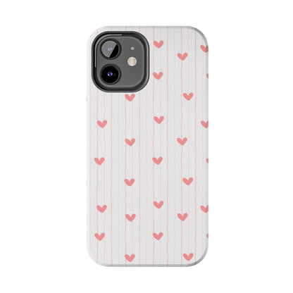 Heart Lines Phone Case
