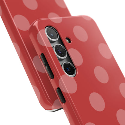 Red Polka Phone Case