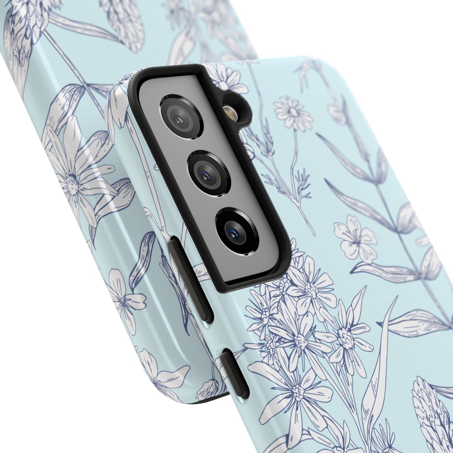 Blue Floral Phone Case