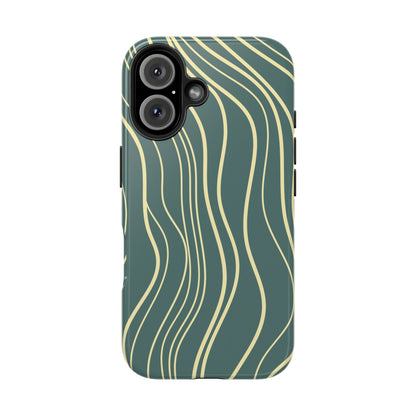 Yellow Lines Phone Cases