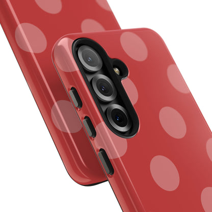 Red Polka Phone Case