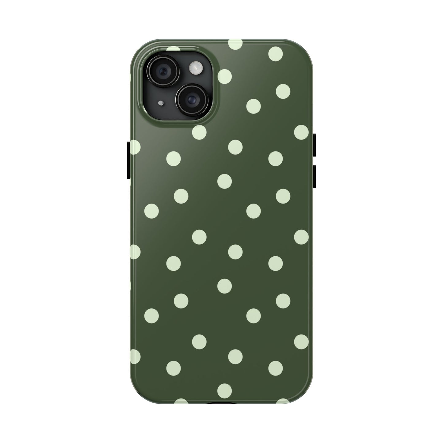 Olive Polka Phone Case