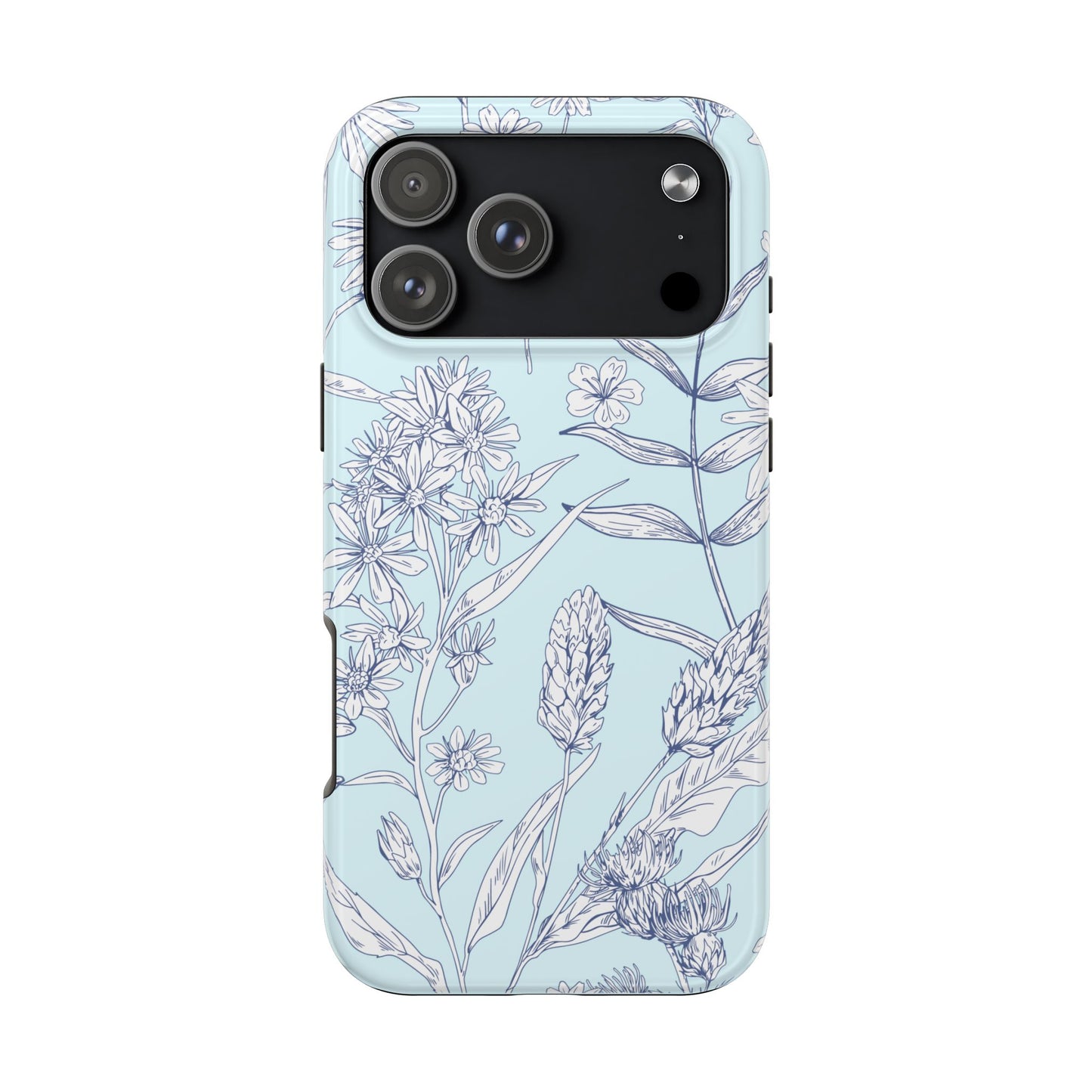 Blue Floral Phone Case