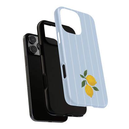 Lemon Blue Phone Cases