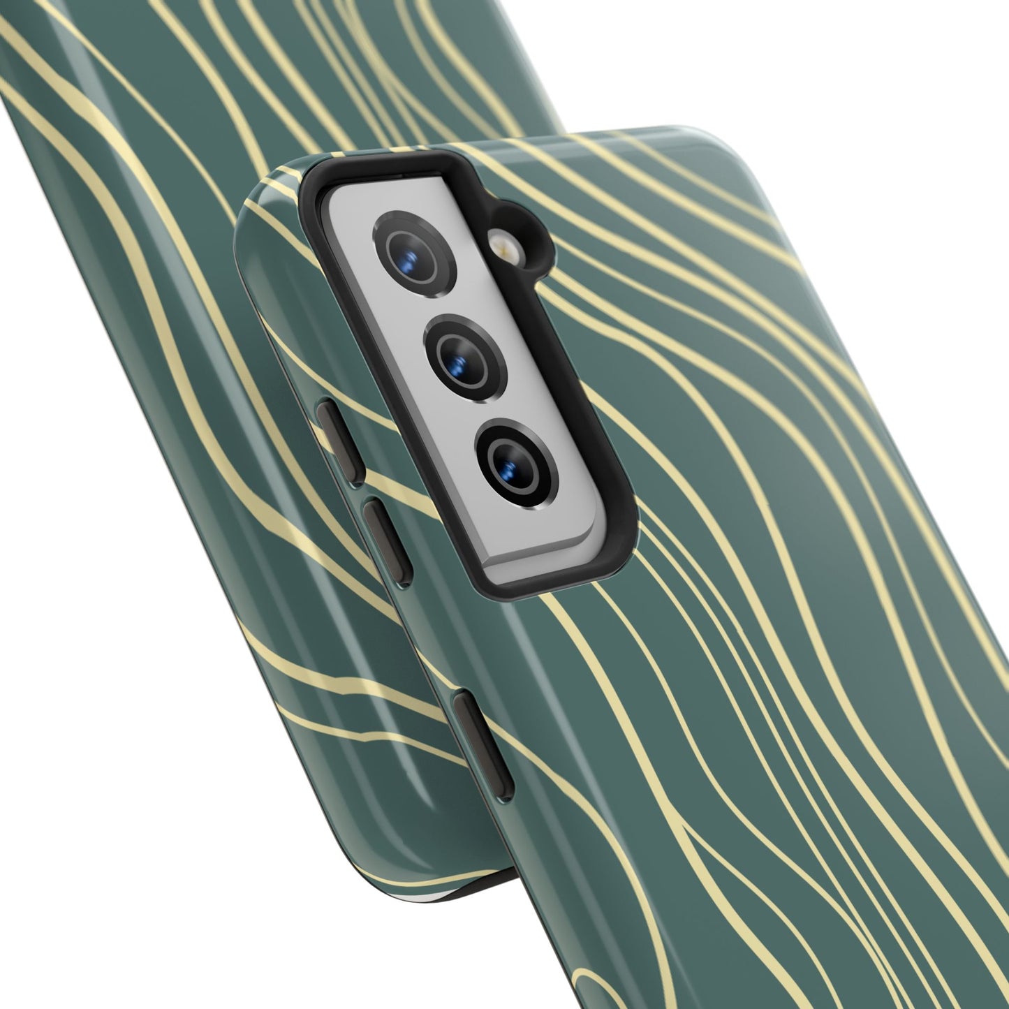 Yellow Lines Phone Cases