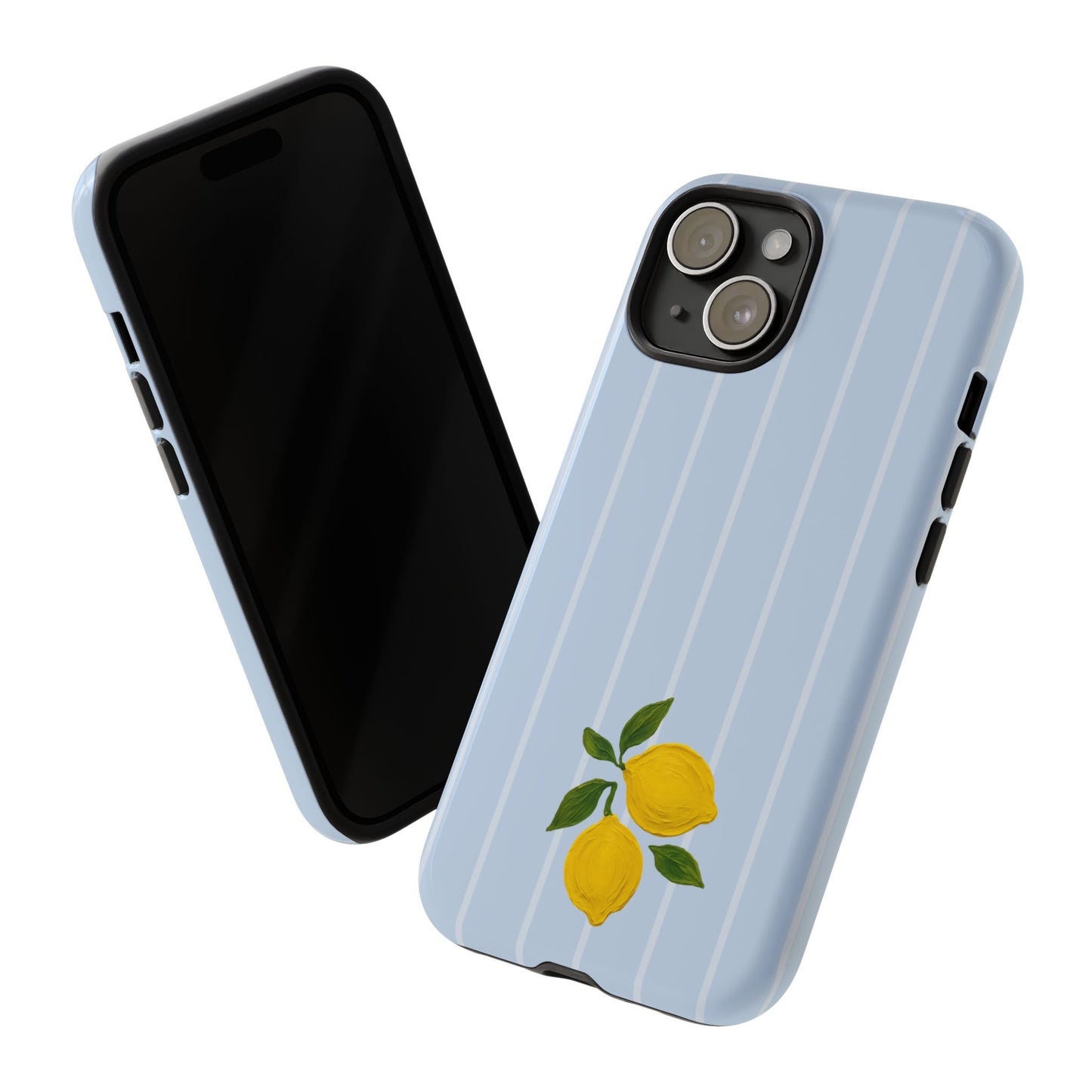 Lemon Blue Phone Cases