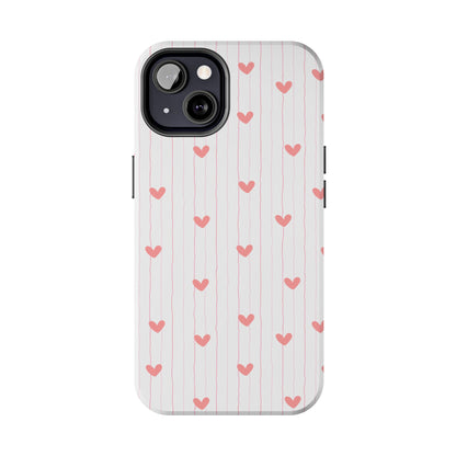 Heart Lines Phone Case