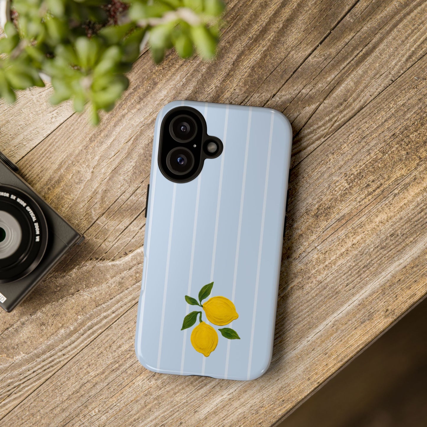 Lemon Blue Phone Cases