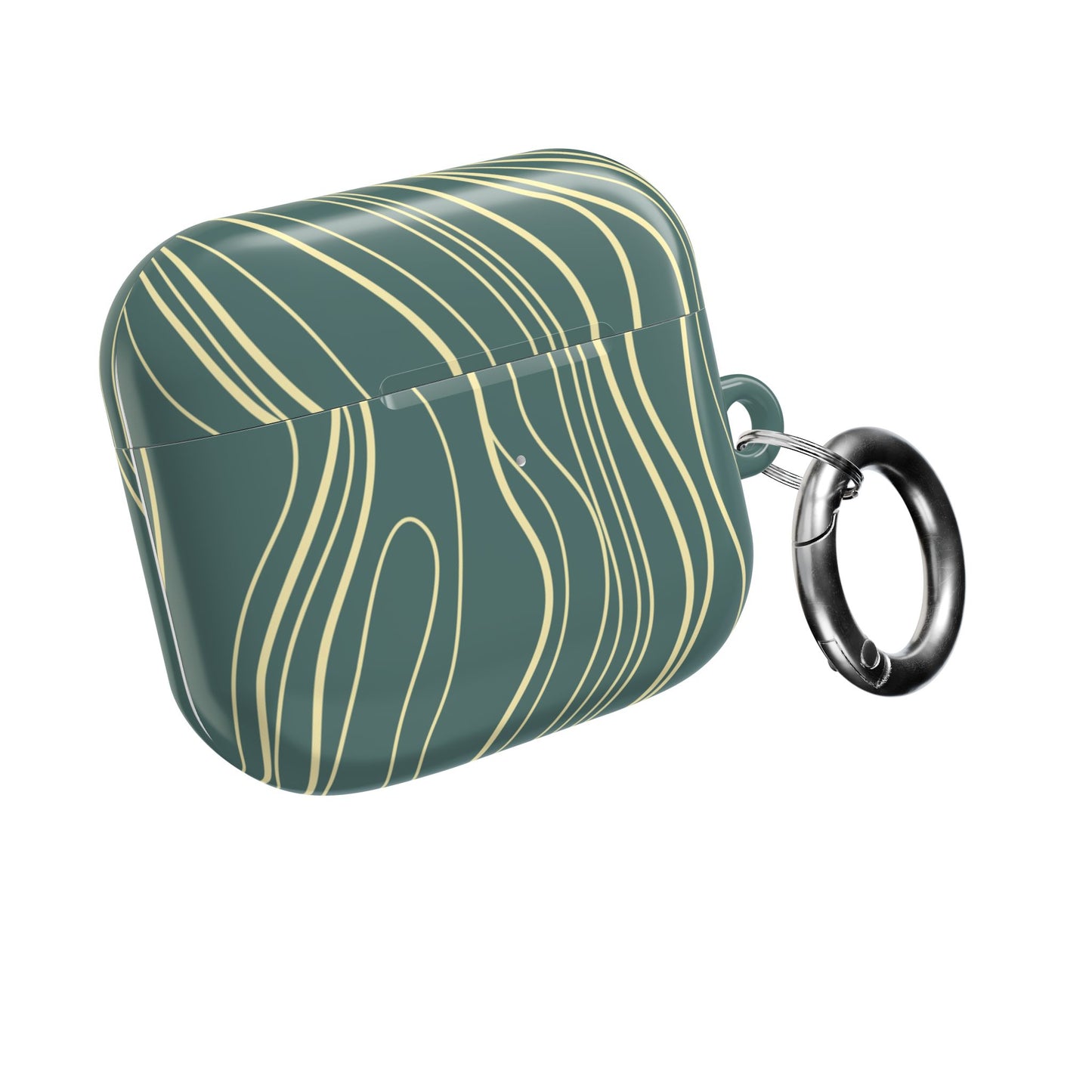 Yellow Lines AirPod Cases