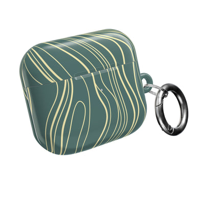 Yellow Lines AirPod Cases