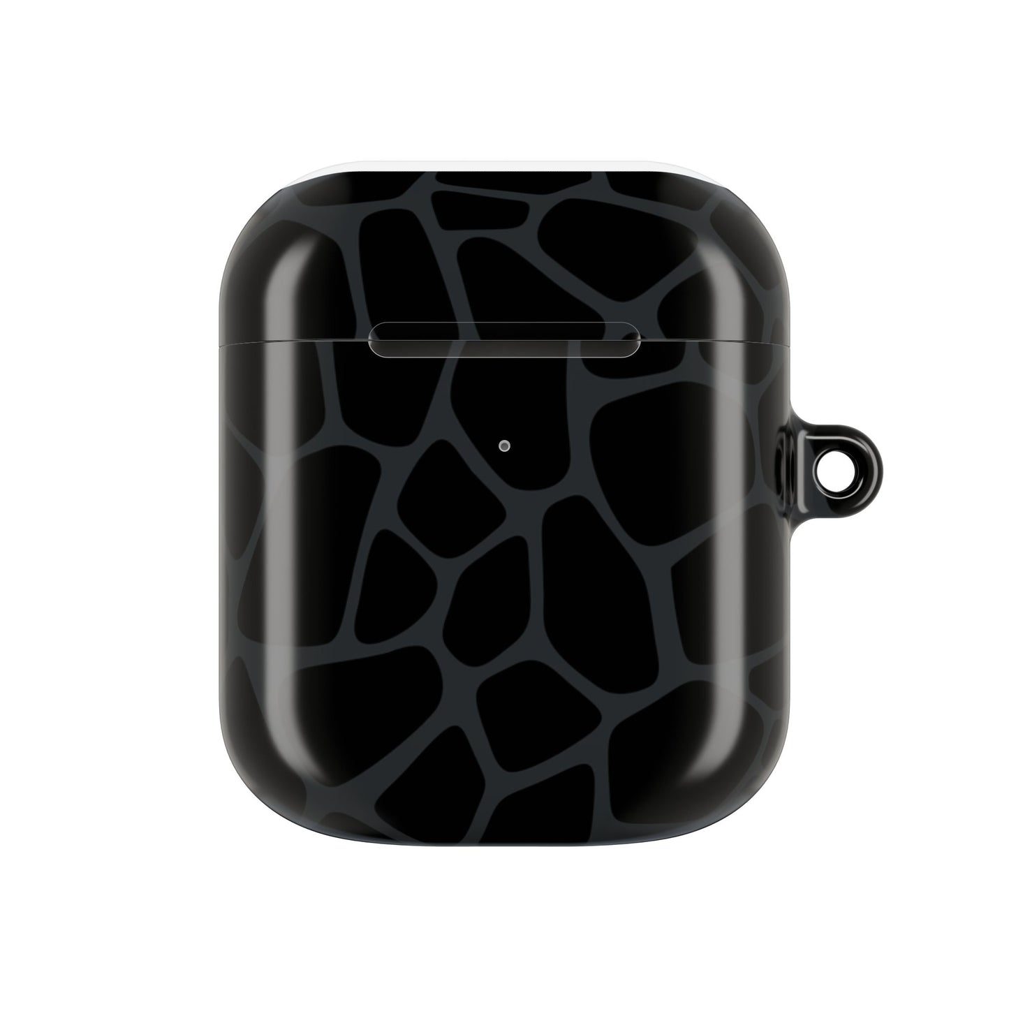 Black Giraffe Print AirPod Cases