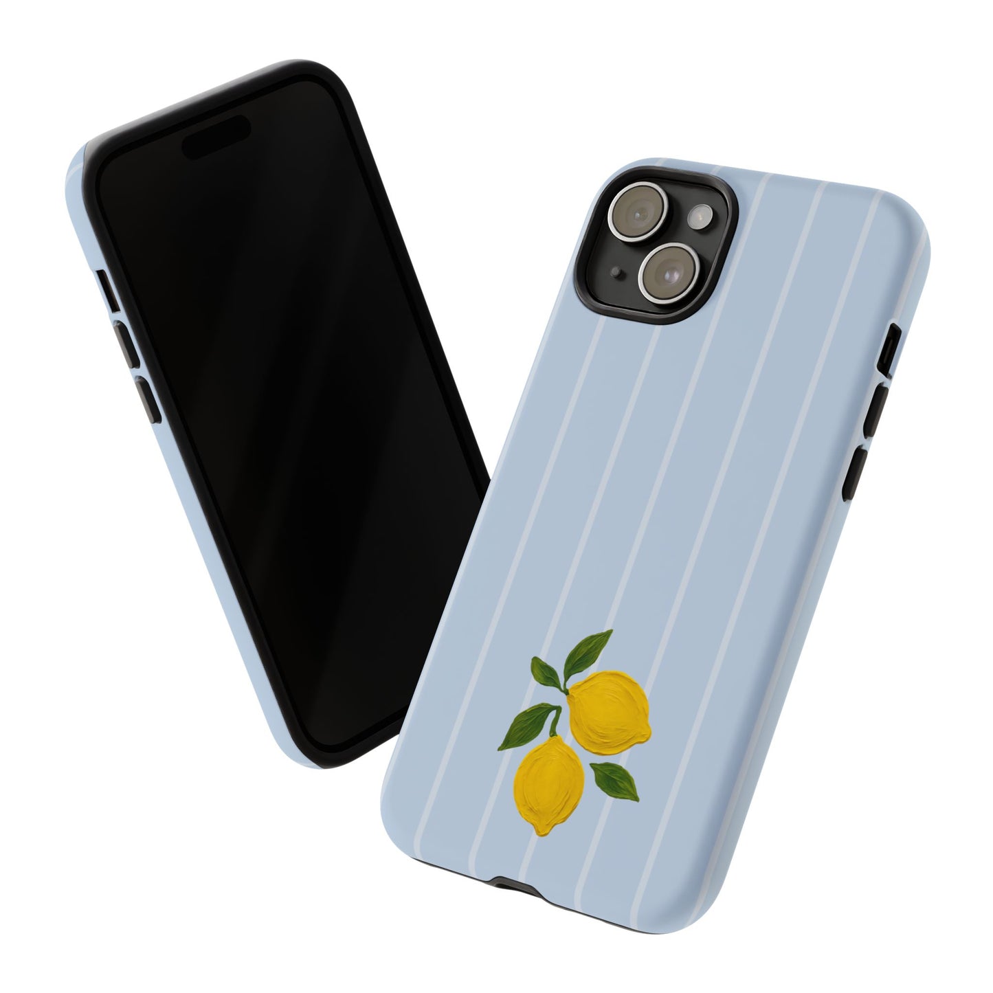 Lemon Blue Phone Cases