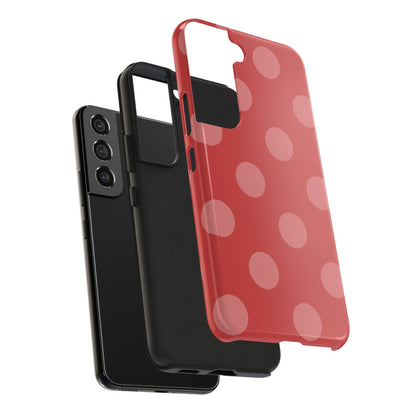 Red Polka Phone Case