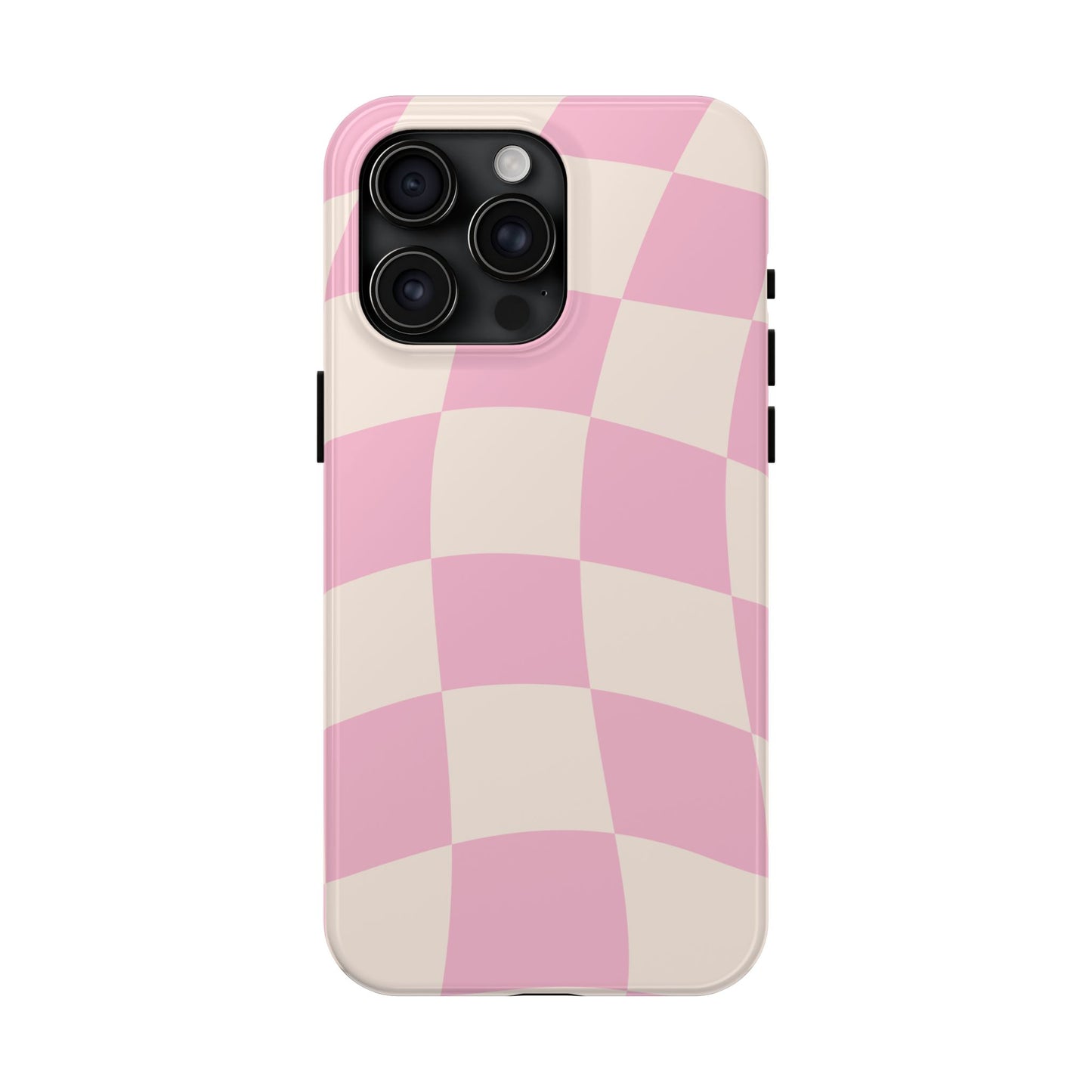 Blush Pink Gingham Phone Case