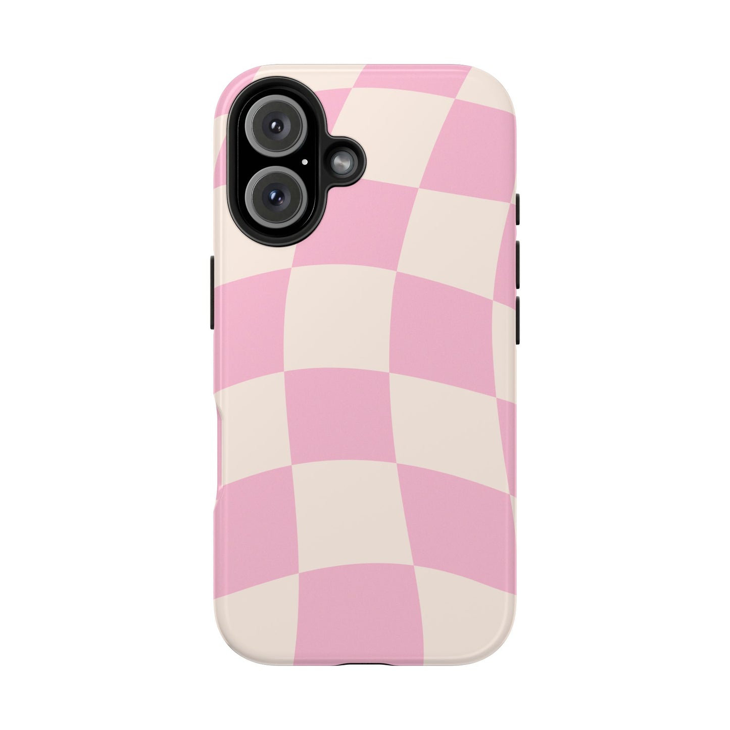 Blush Pink Gingham Phone Case