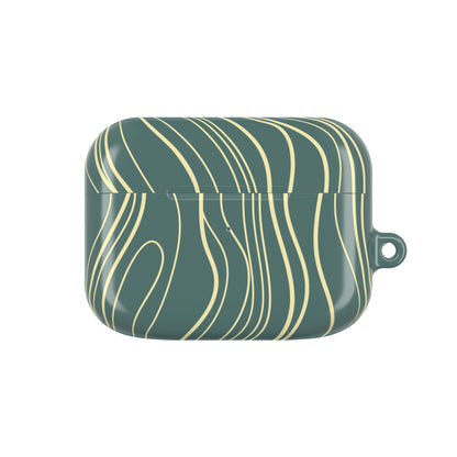 Yellow Lines AirPod Cases