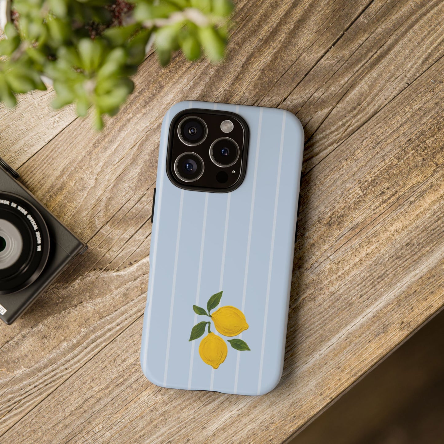 Lemon Blue Phone Cases